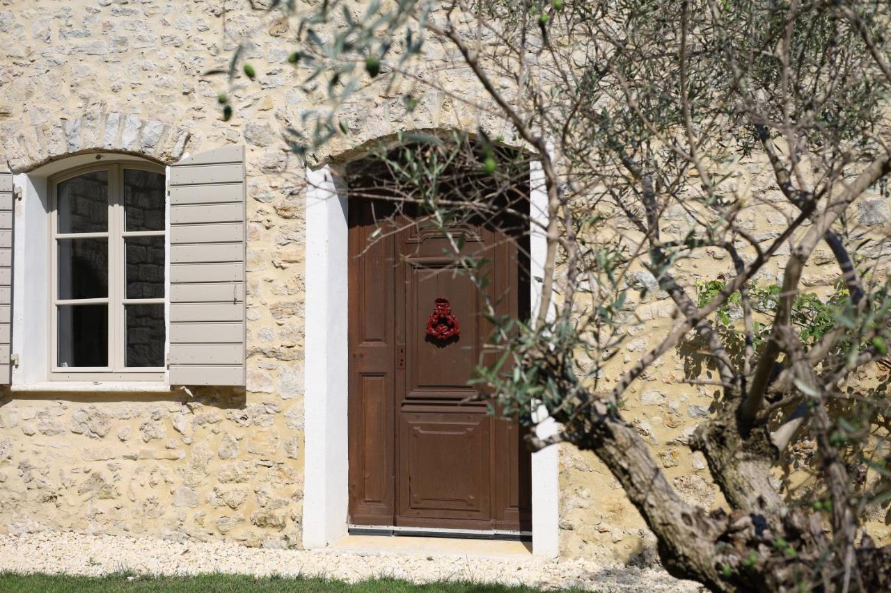 L'Elegante Bastide En Pierre Avec Vue Sur Le Vieux Village De Mougins Exteriér fotografie